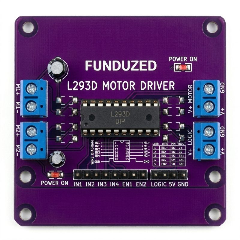 L298N Motor Driver Module
