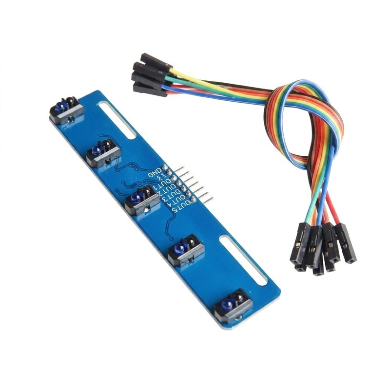 IR Sensor Array (TCRT5000, 5-Channel)